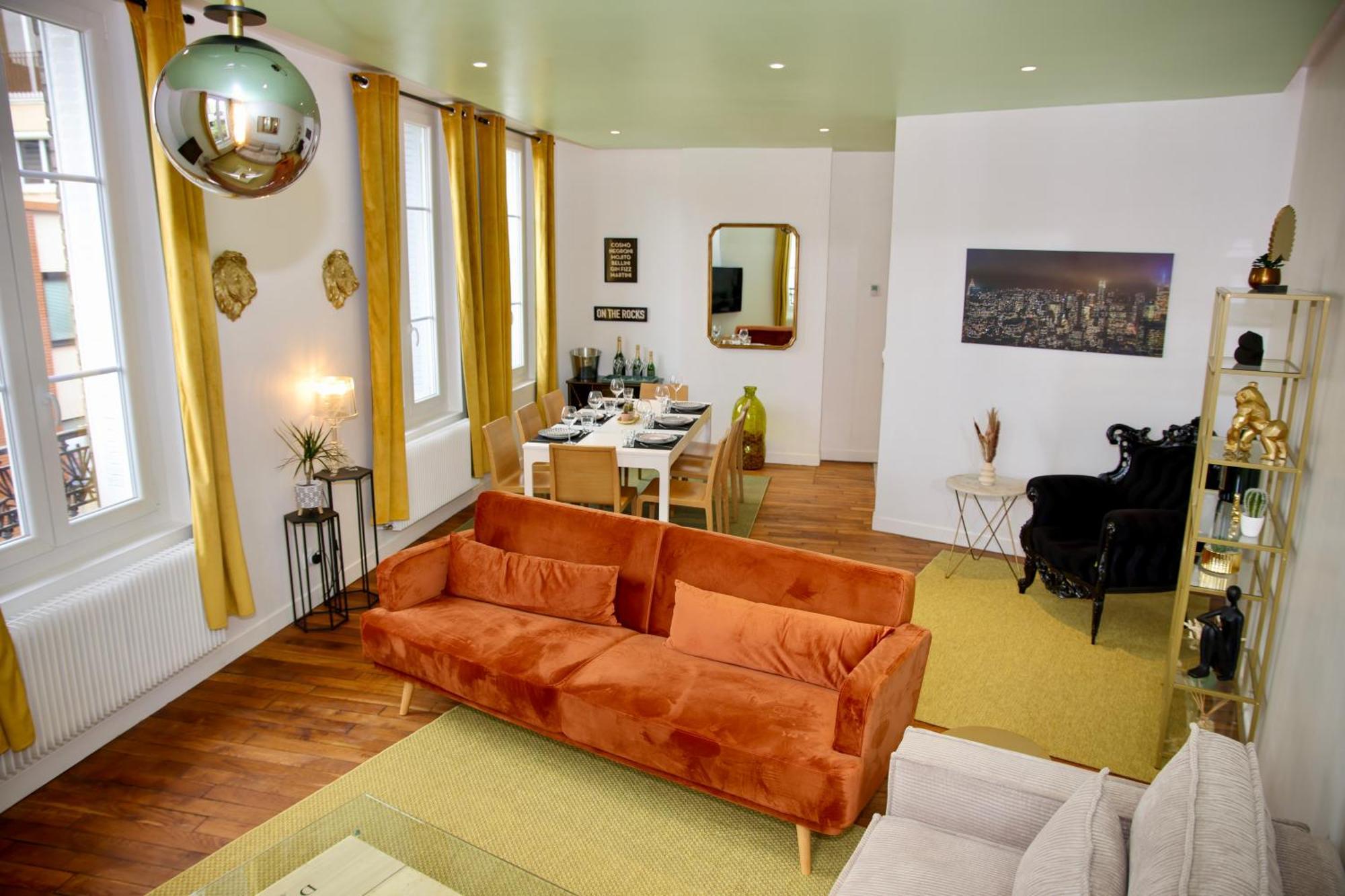 Apartamento Au Coeur Du Boulingrin Reims Exterior foto