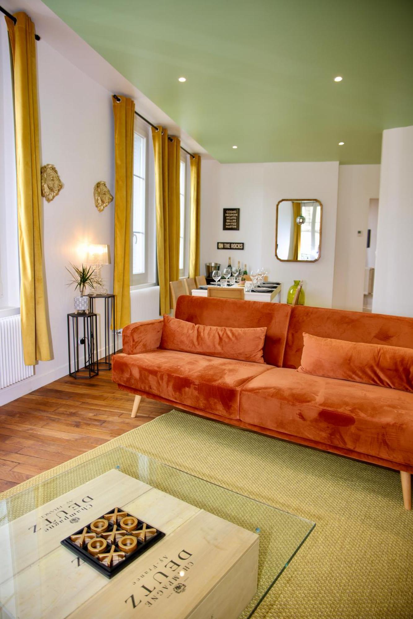 Apartamento Au Coeur Du Boulingrin Reims Exterior foto