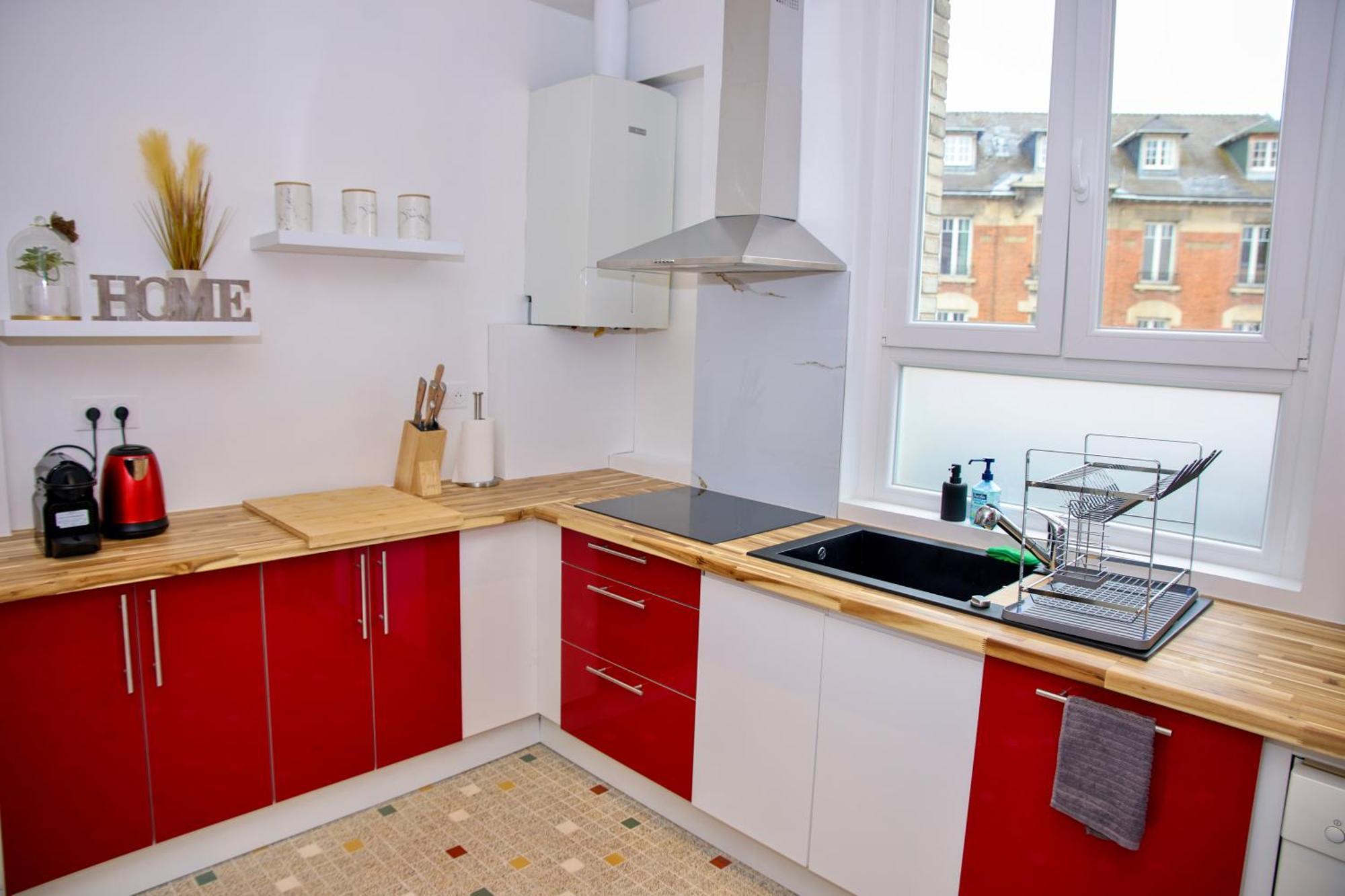 Apartamento Au Coeur Du Boulingrin Reims Exterior foto